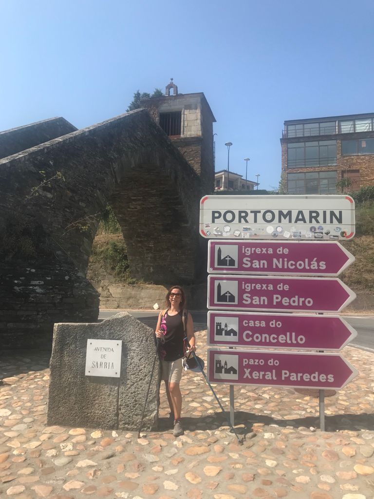 Tag 3, Morgade - Portomarín (8,2 km +/- 2 Stunden)