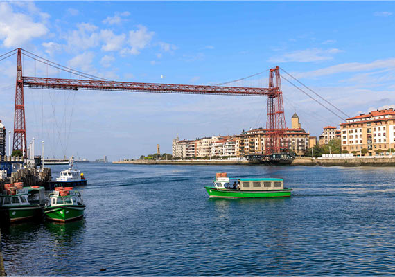Día 8: Bilbao - Portugalete (19.4 km Camino Oficial - 12.4 km por el rio ~ 4 horas)