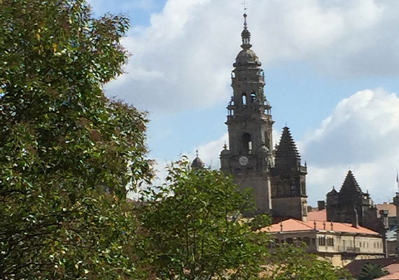 Tag 13 : Padrón - Santiago de Compostela (24.3 km ~ 6 Stunden)